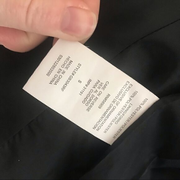 GB Women’s Faux Fur Crop Jacket - Picture 5 of 5